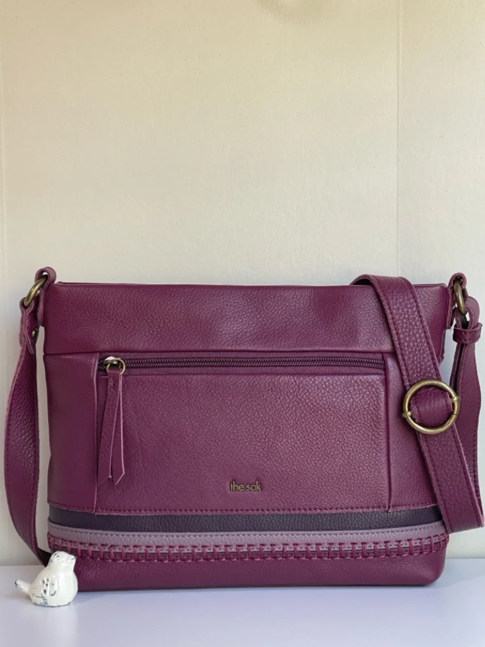 The Sak Melrose Leather Crossbody Bag New Without Tag 🏷️